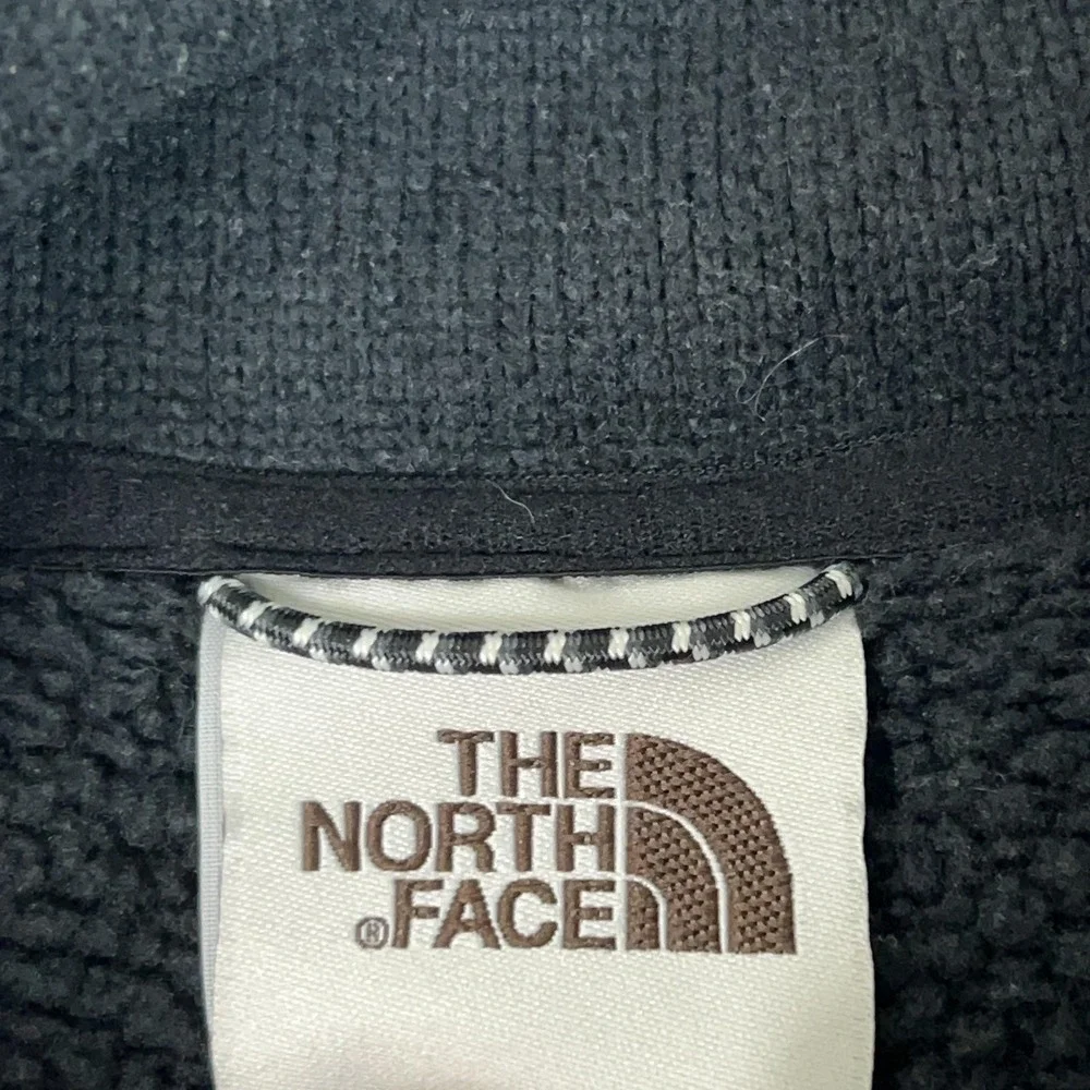 North Face Sweater Mens Medium Black Quarter Zip Pullover‎ Gordon Lyons 1/4 Gorp